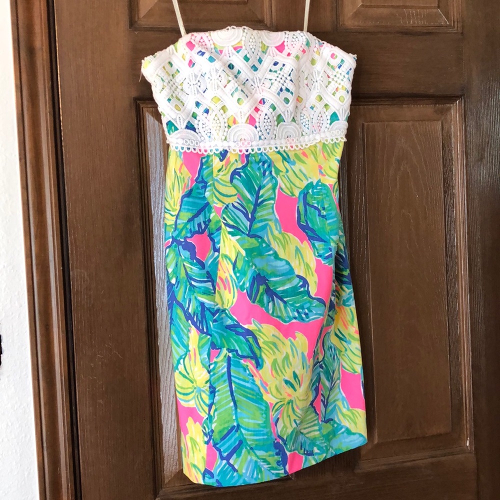 Lilly Pulitzer Strapless Dress